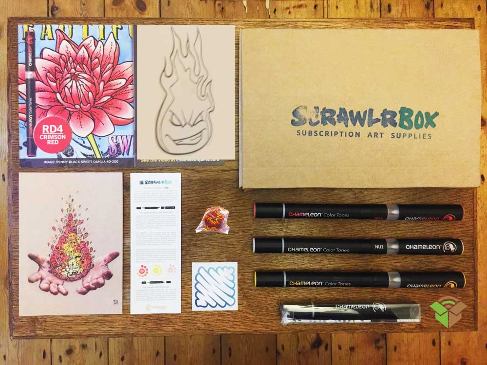 ScrawlrBox – Art Subcription Box UK